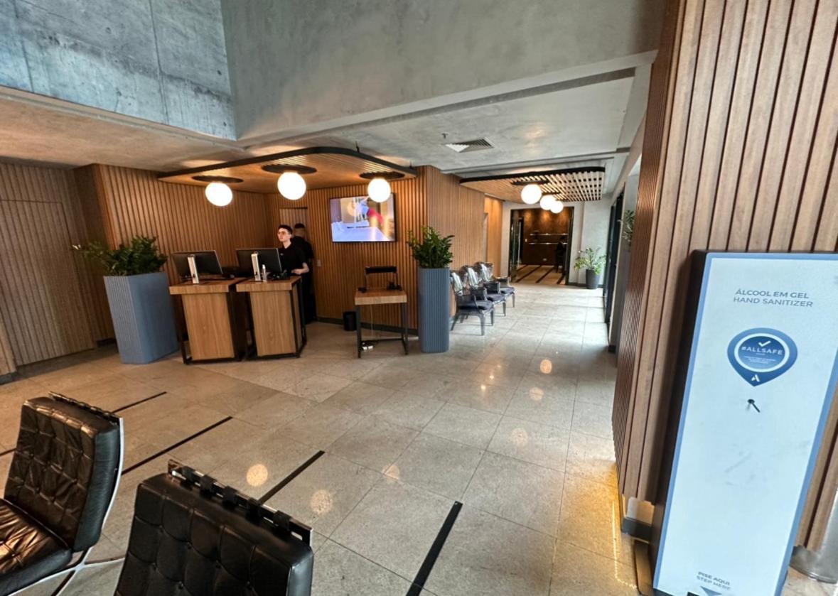 Flat Reformado Em Hotel No Jardins ساو باولو المظهر الخارجي الصورة